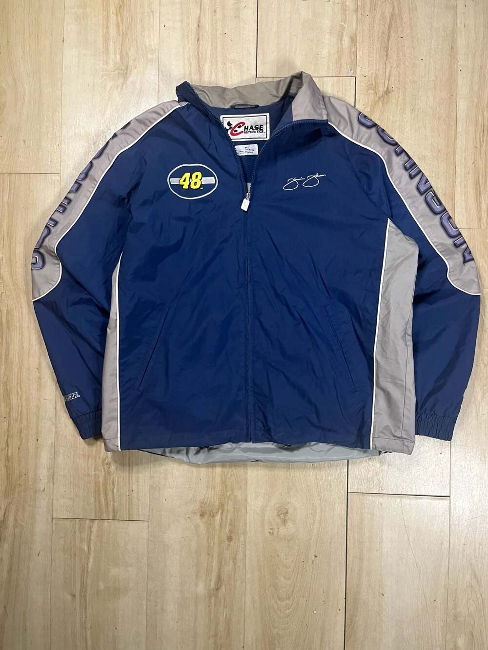Chase Authentics NASCAR Jimmie Johnson 48 Windbreaker Jacket